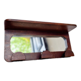 Antique coat rack in mirror wood