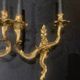 A pair of gilt bronze wall sconces in the chinese style - louis xv style