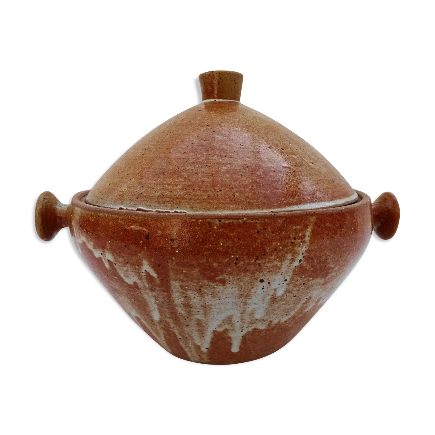 Terracotta soup tureen