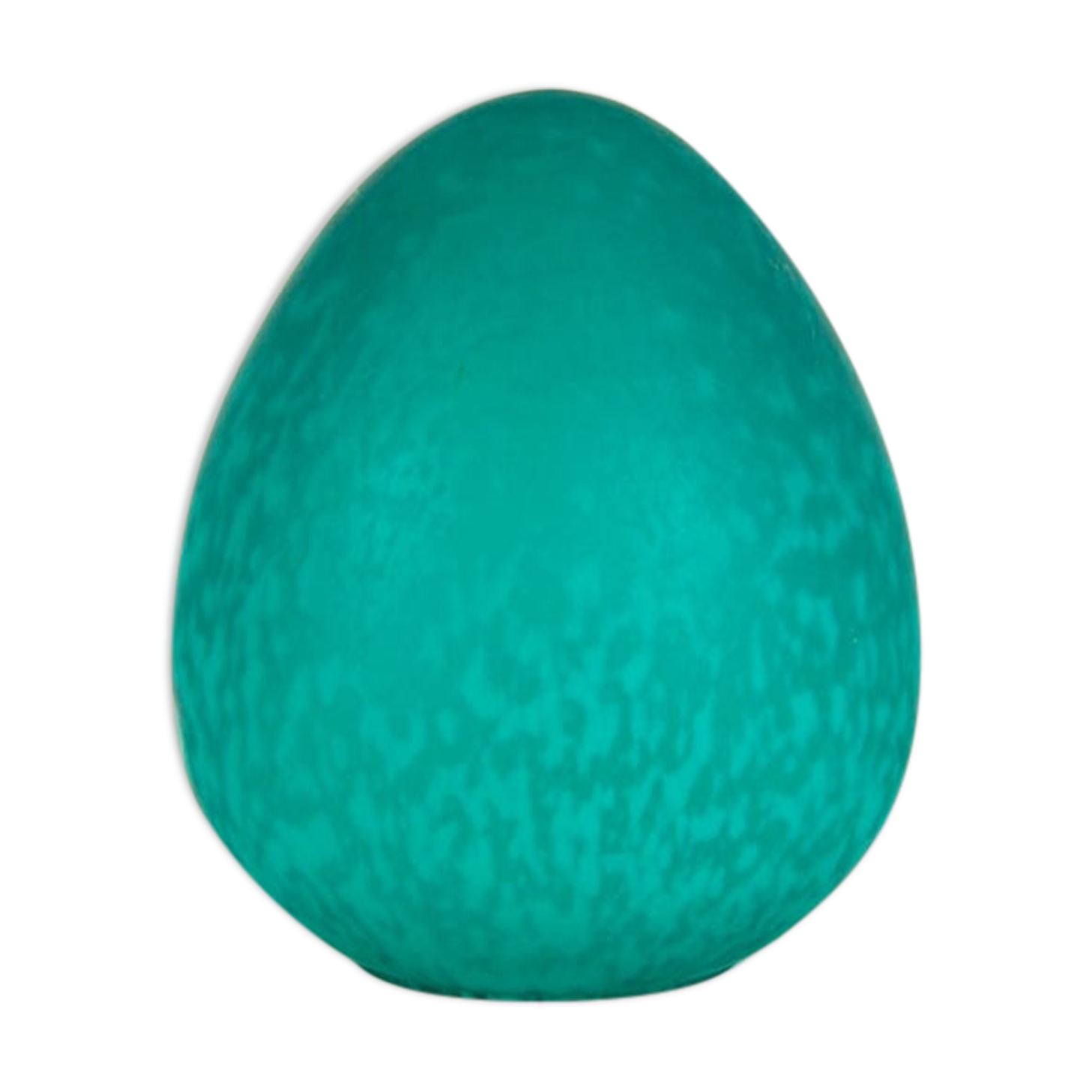 Glass egg lamp 80s