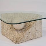 Mactan Stone Coffee Table by Magnussen Ponte, 1980s