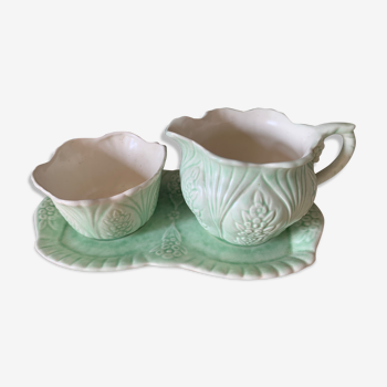 Milk pot and slurry sugar set