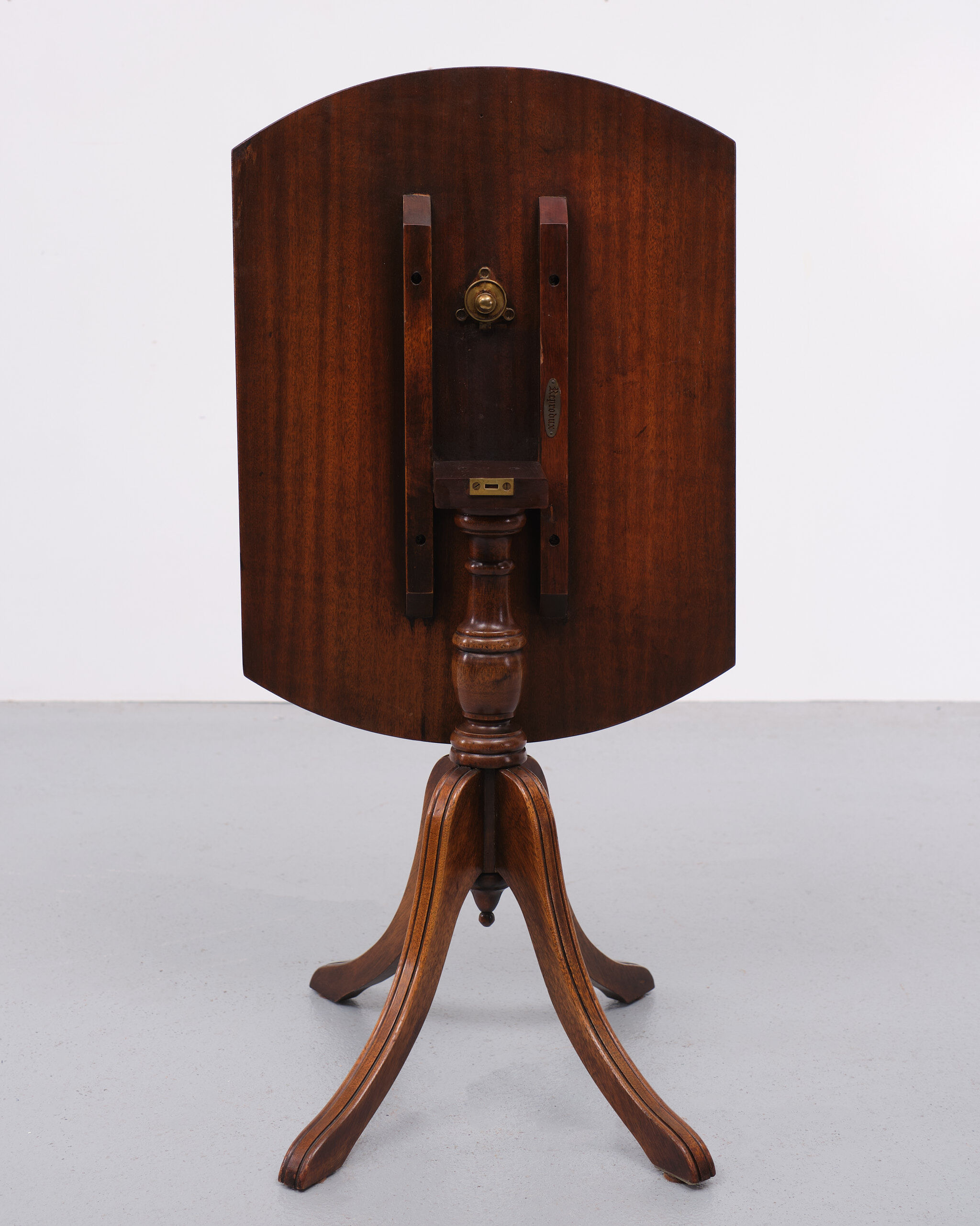 Bevan Funell Reprodux Tilt Top Wine Table 1970s England