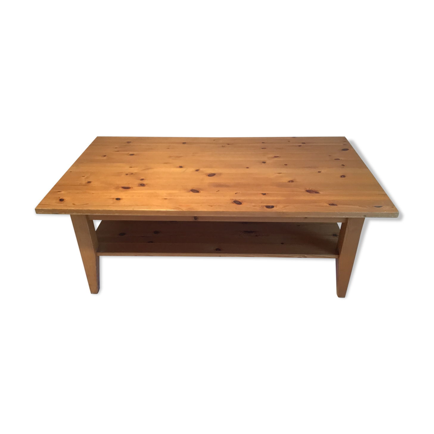 Table basse en sapin