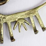 Bronze wall key ring by Walter Bosse