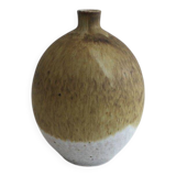 Small stoneware soliflore vase signed Edouard Chapallaz