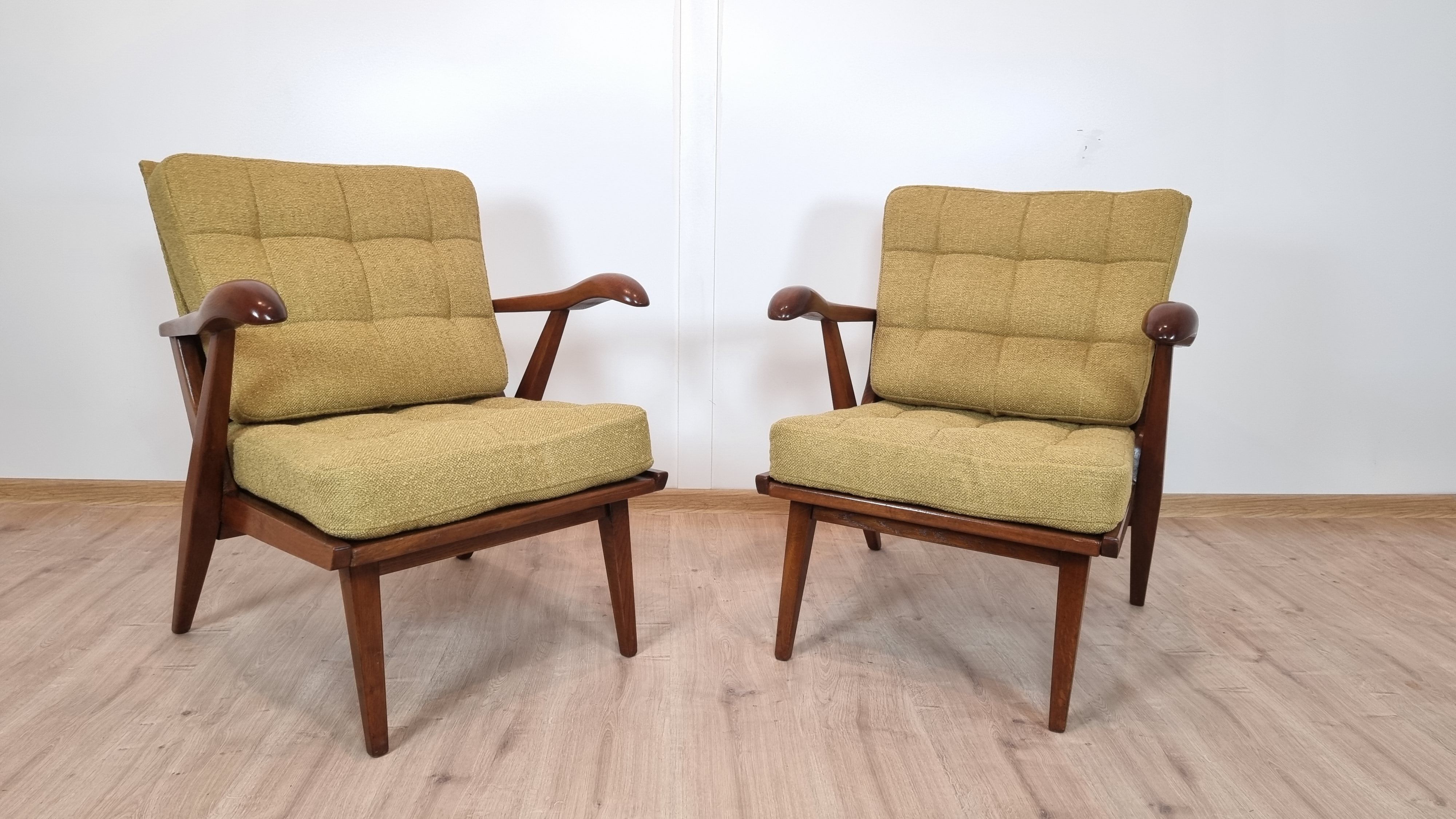 Pair of armchairs by Krasna Jizba