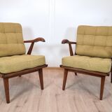 Pair of armchairs by Krasna Jizba