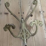 Art Deco bronze coat rack