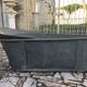 Baignoire en zinc du XIX°