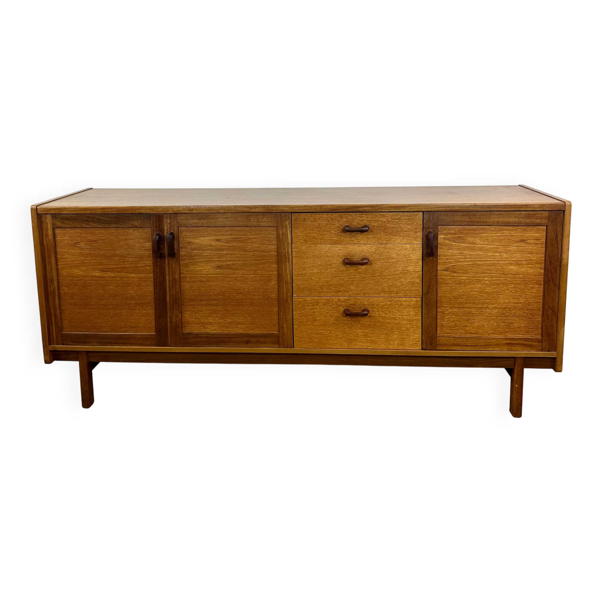 Vintage Scandinavian teak sideboard 1970s