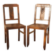 2 1950s bistro chairs