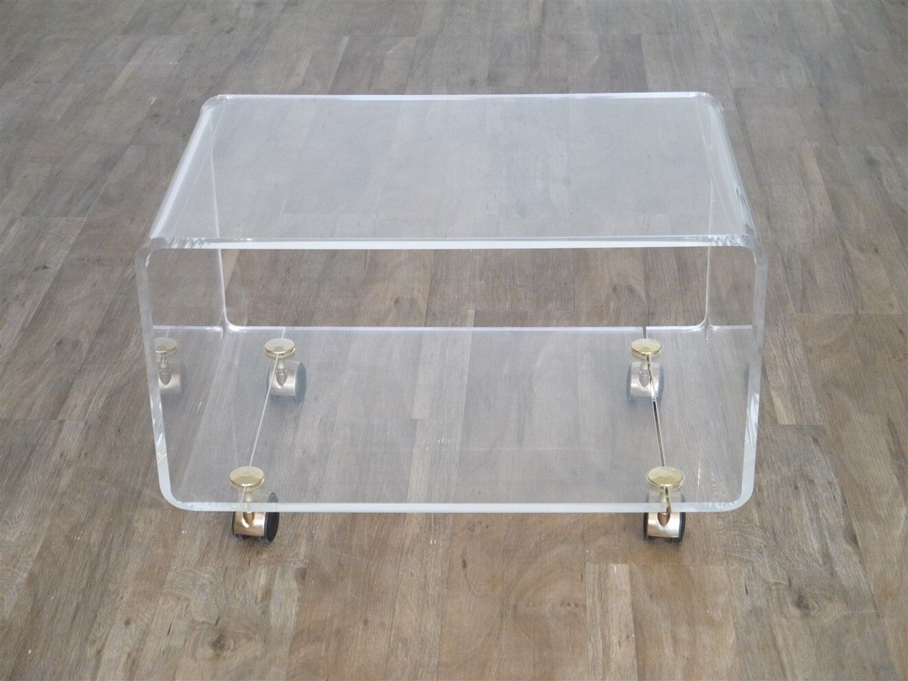 Vintage plexiglass coffee table 1970