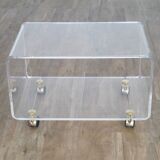 Vintage plexiglass coffee table 1970