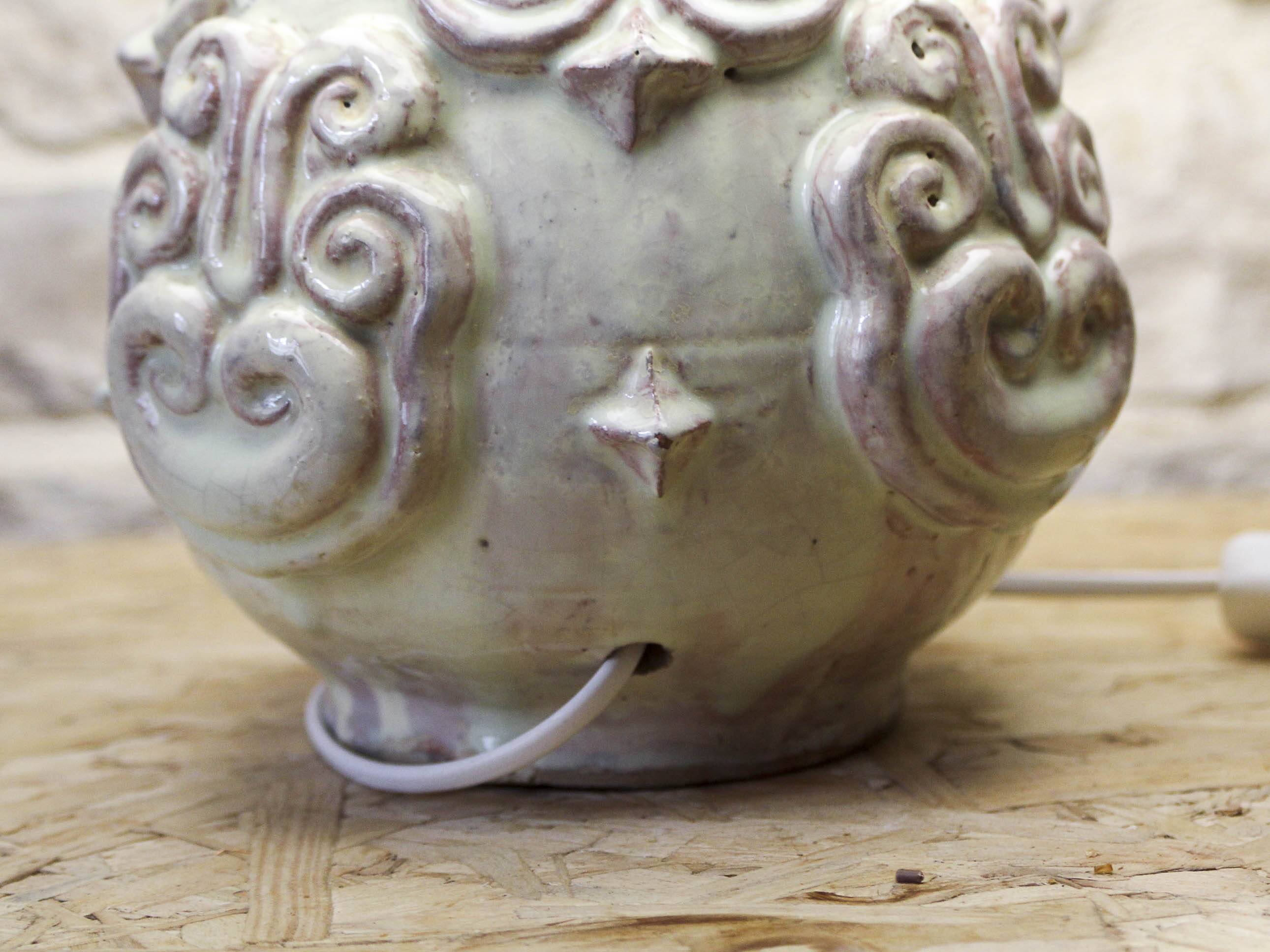 Jean Austruy ceramic lamp base