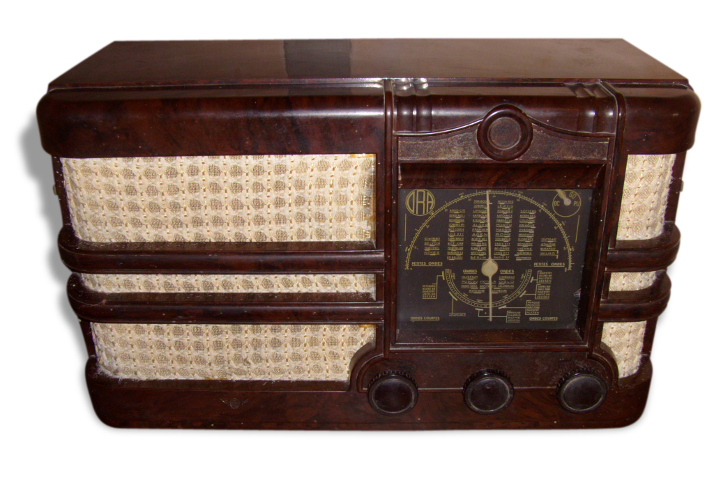 Poste radio en Bakélite O.R.A , années 1930 | Selency