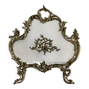 Paravent de cheminée - bronze