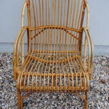 Vintage rattan chair