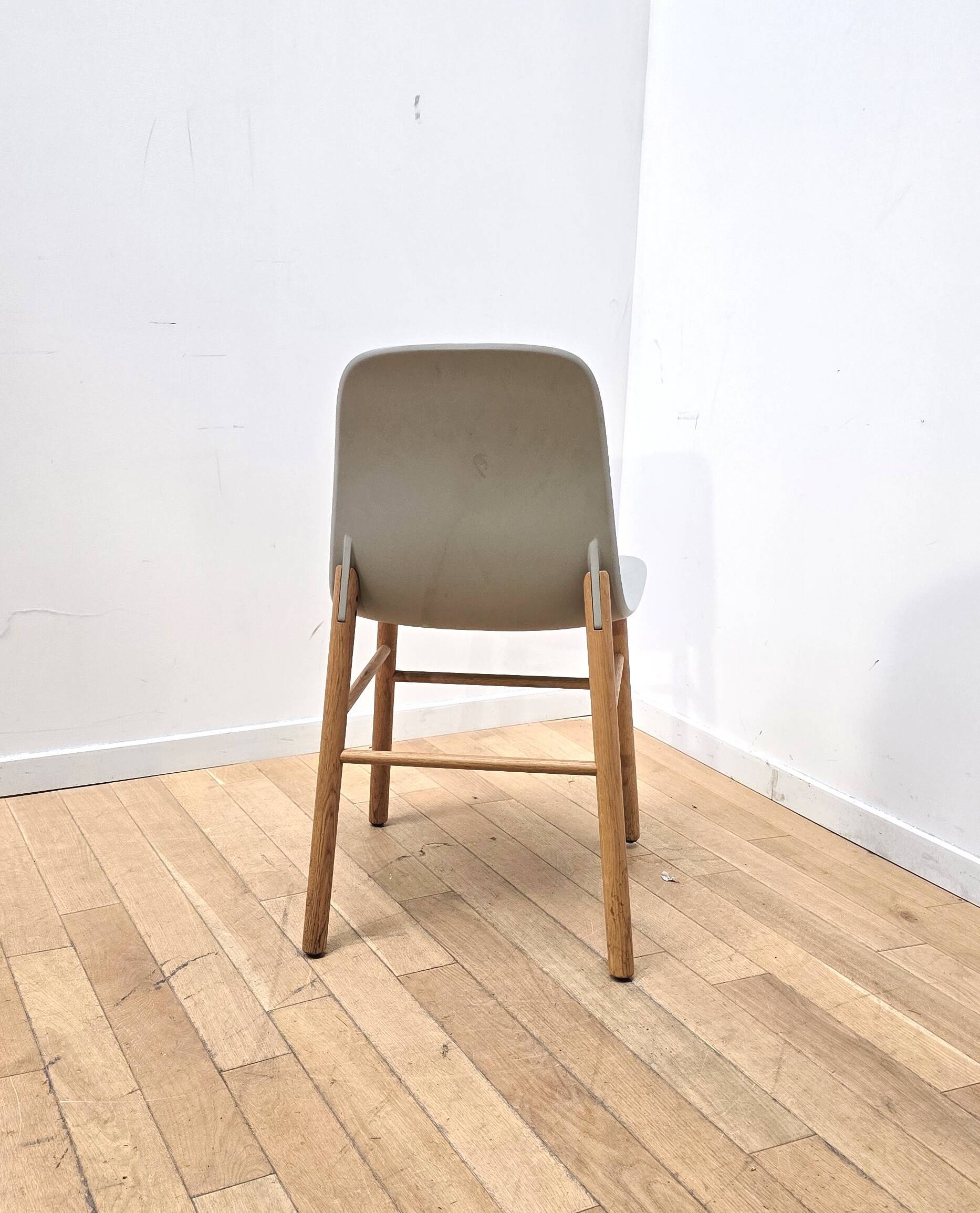 Suite de 5 chaises Sharky, Kristalia