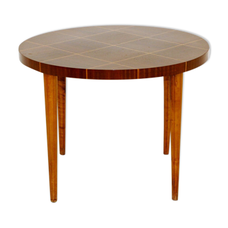 Table basse en acajou, Suède, 1950