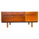 1940s simple design wooden sideboard by UP zavody - Czechoslovakia