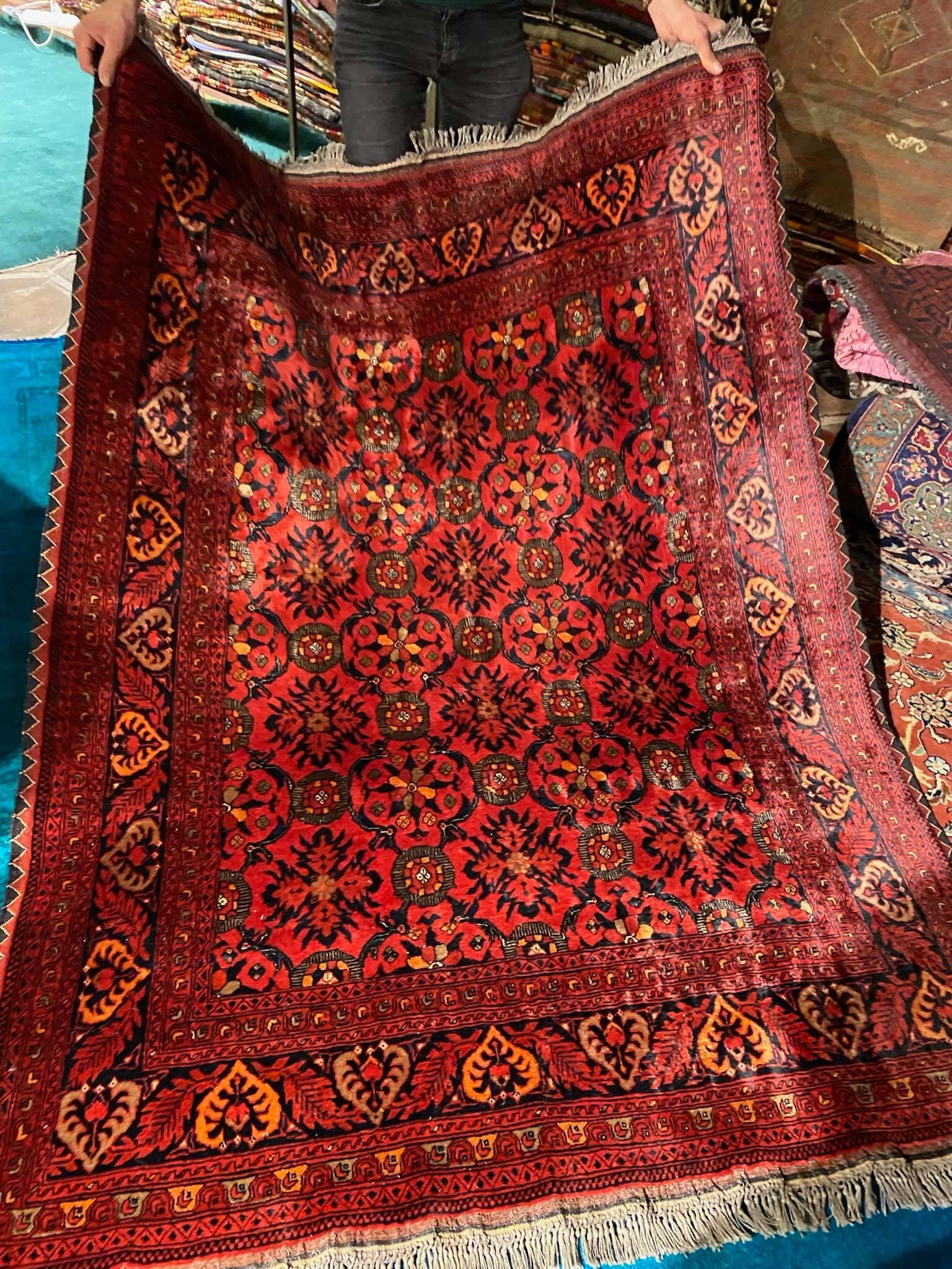 Handwoven rug