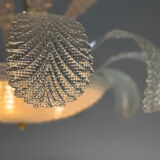 Venetian Art Deco chandelier made of Murano glass circa 1930