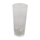 Crystal vase Baccarat roll tube engraved