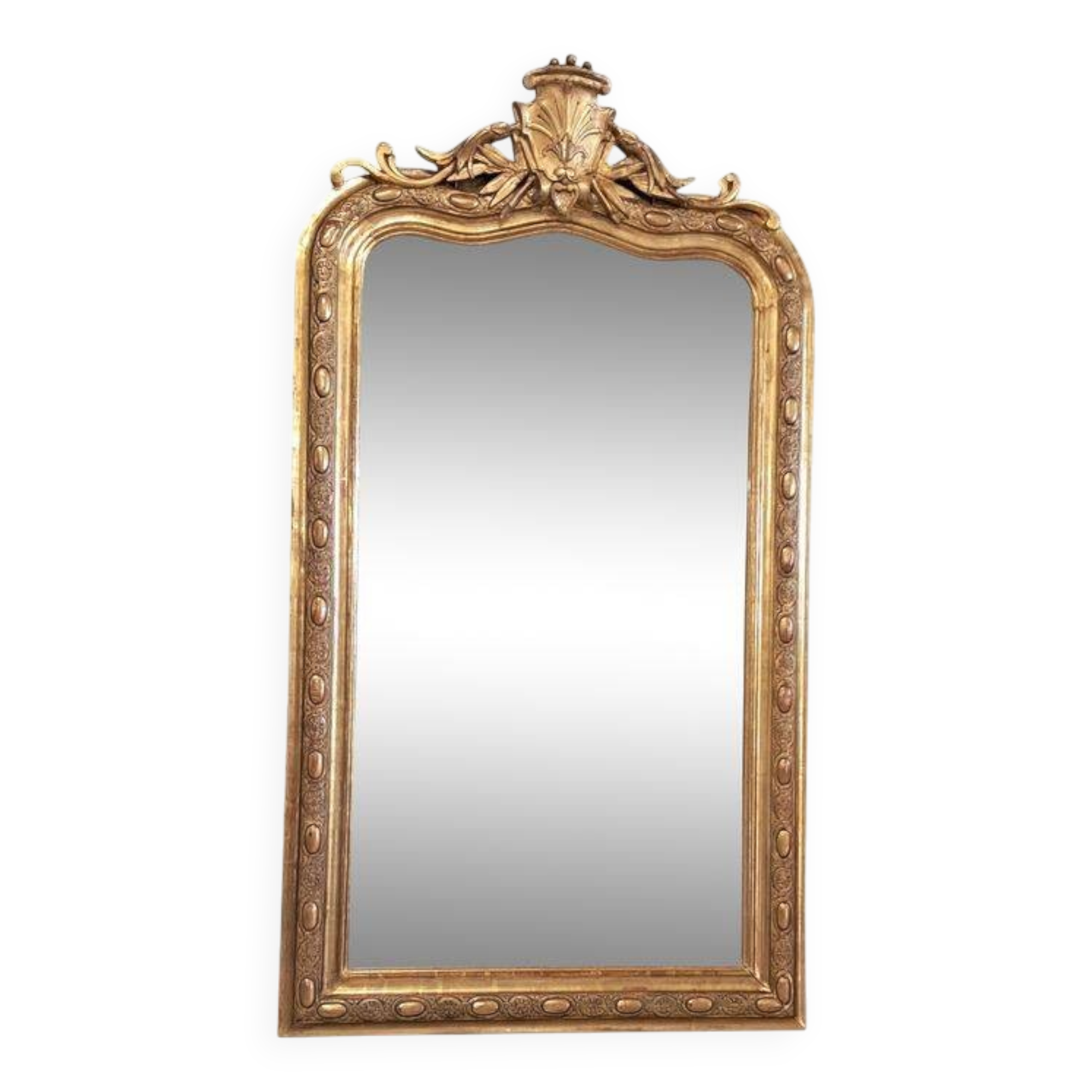 19th century mirror 134x75