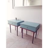 Paire de chevets vintage