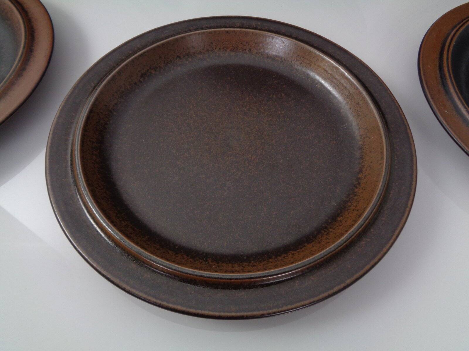 Large Russian Plates by Ulla Procope for Arabia, Set of 6, Finland, 1960s, Set of 6