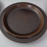 Large Russian Plates by Ulla Procope for Arabia, Set of 6, Finland, 1960s, Set of 6