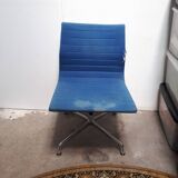 Office chair living room eames ea 106 aluminum group vitra vintage 80s