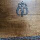 Old Chest or Natural Wood Box with a Drawer