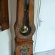 Horloge comtoise polychromé de fleurs