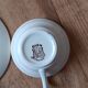 Gien earthenware coffee cup and saucer