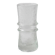 Mid-Century Modern Pressed Glass Vase: Pavel Panek Design, Rudolfova Hut