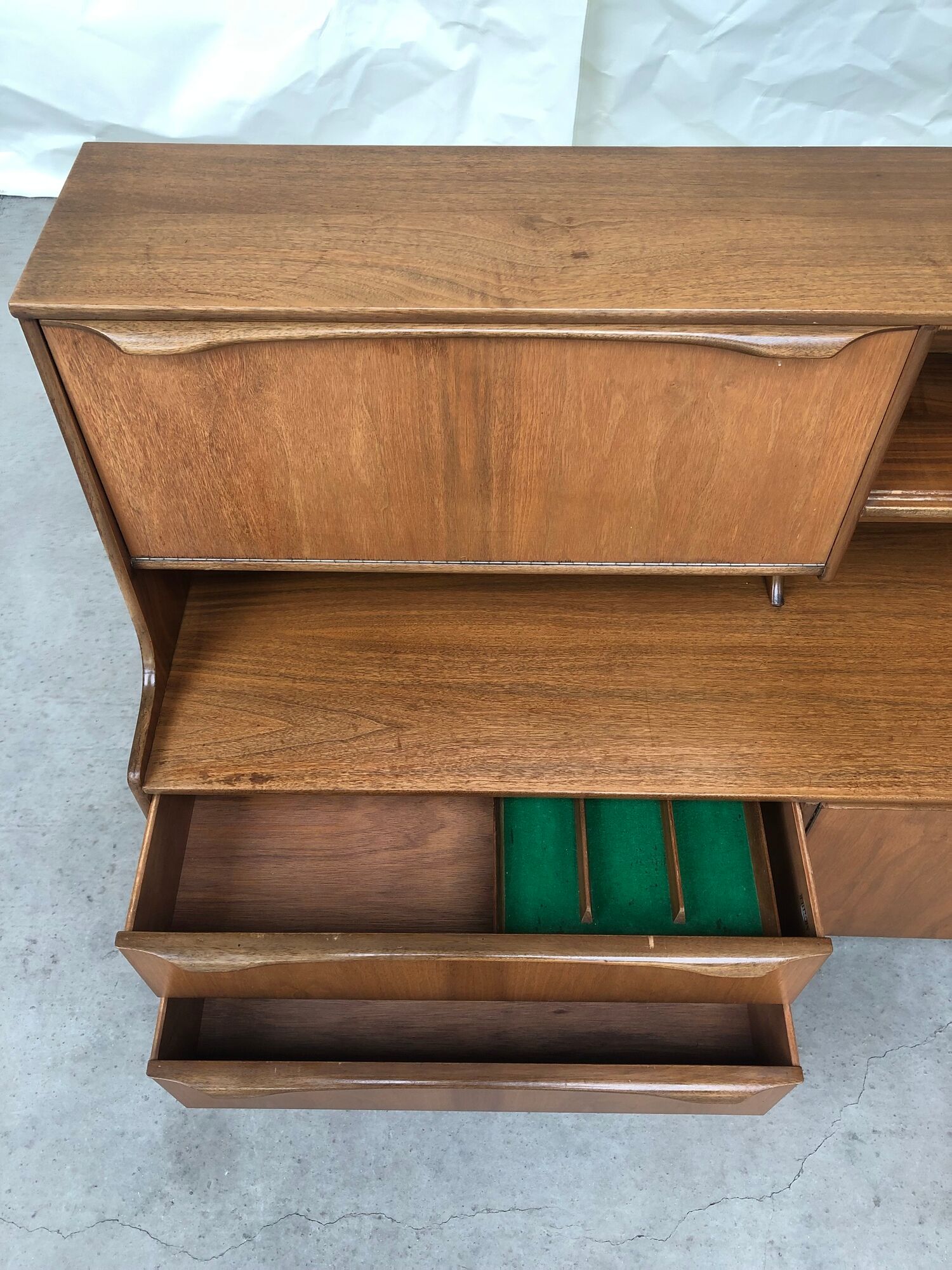 Vtg Mid Century Teak Sutcliffe of Todmorden Highboard Sideboard Danish Design