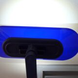 Blue arteluce workshop lamps
