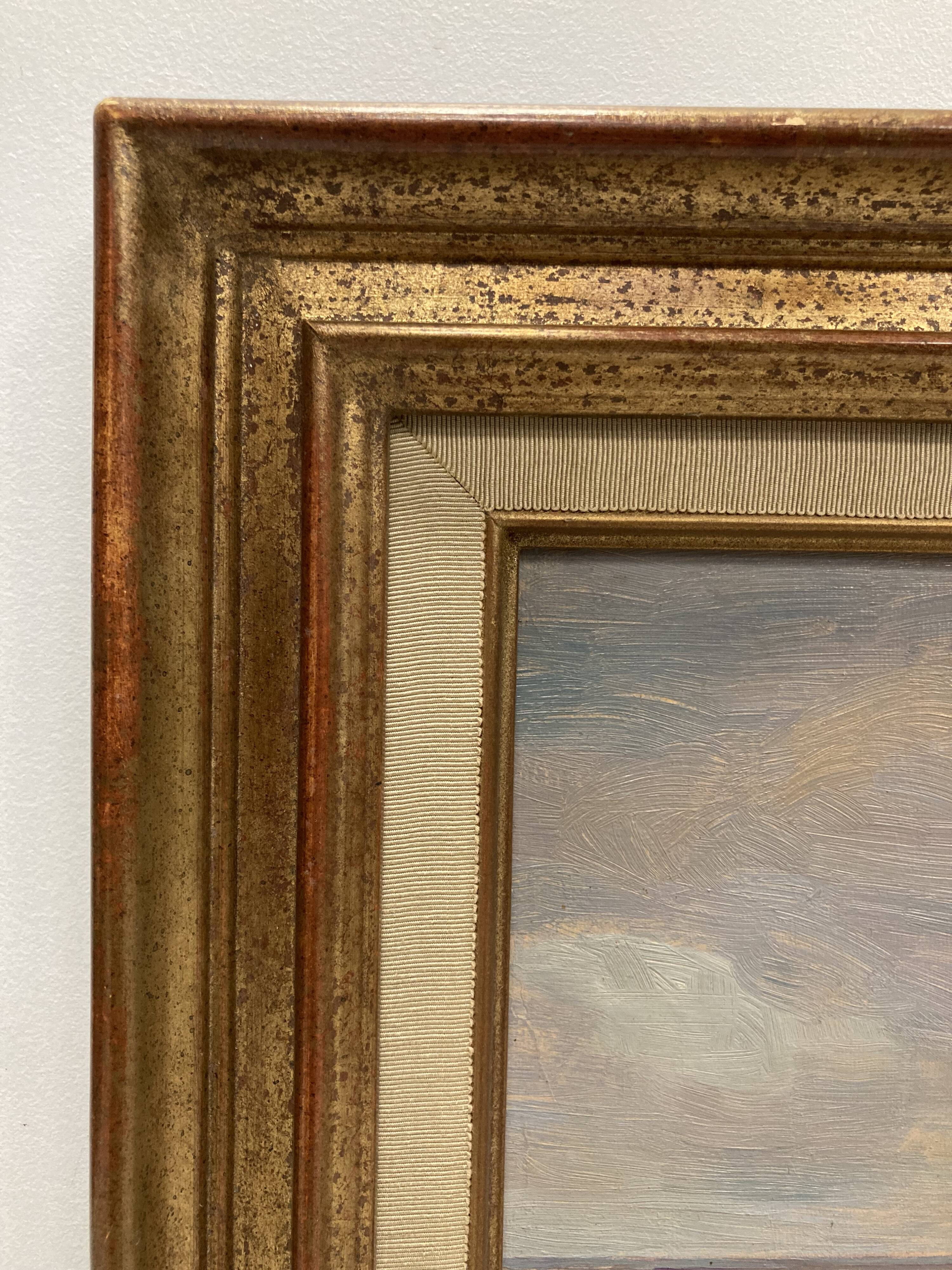 Vintage Seaside Painting
