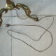 Bronze tripod floor lamp