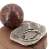 Gray agate empty pocket, 1970s