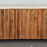 Buffet en bois blanc