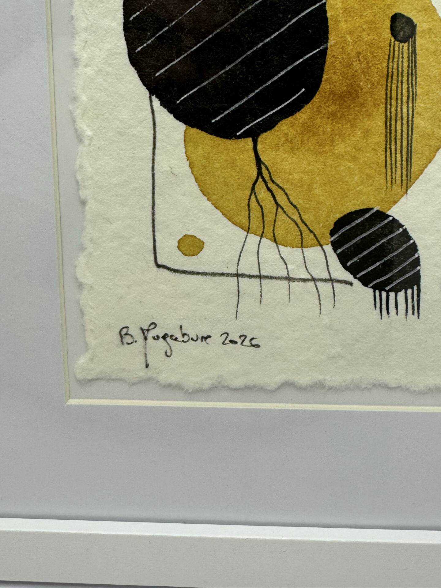 Duo of original works - Bertrand Mugabure (Artist rated by Akoun)