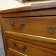 Commode de style directoire bois et laiton