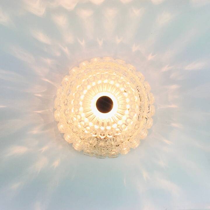 Mid-Century Bubble Glass Flush Mount/Ceiling Light from Limburg, Germany, 1960s