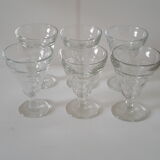 6 glasses of bistro early 20th