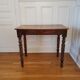 Table with turned legs