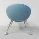Set de 3 chaises Turtle Club by Matteo Thun pour Sedus