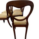 Set of 6 empire style chairs